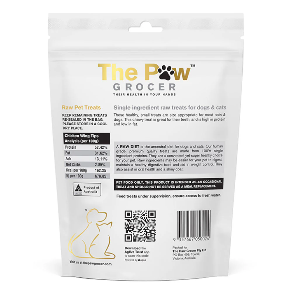 The Paw Grocer Chicken Wing Tips 90g - Image 2