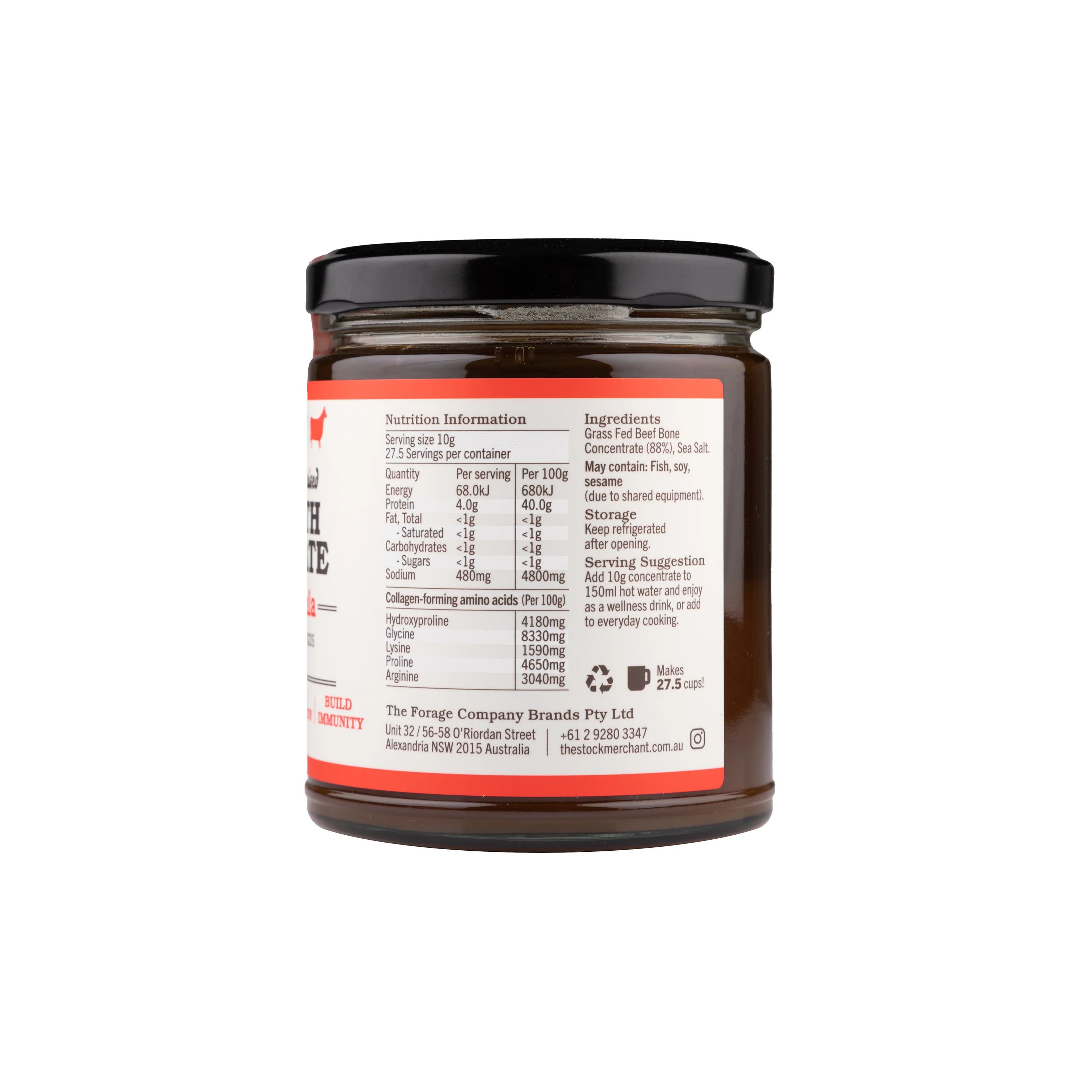 The Stock Merchant Concentrated Bone Broth Original Formula 275g - Image 2