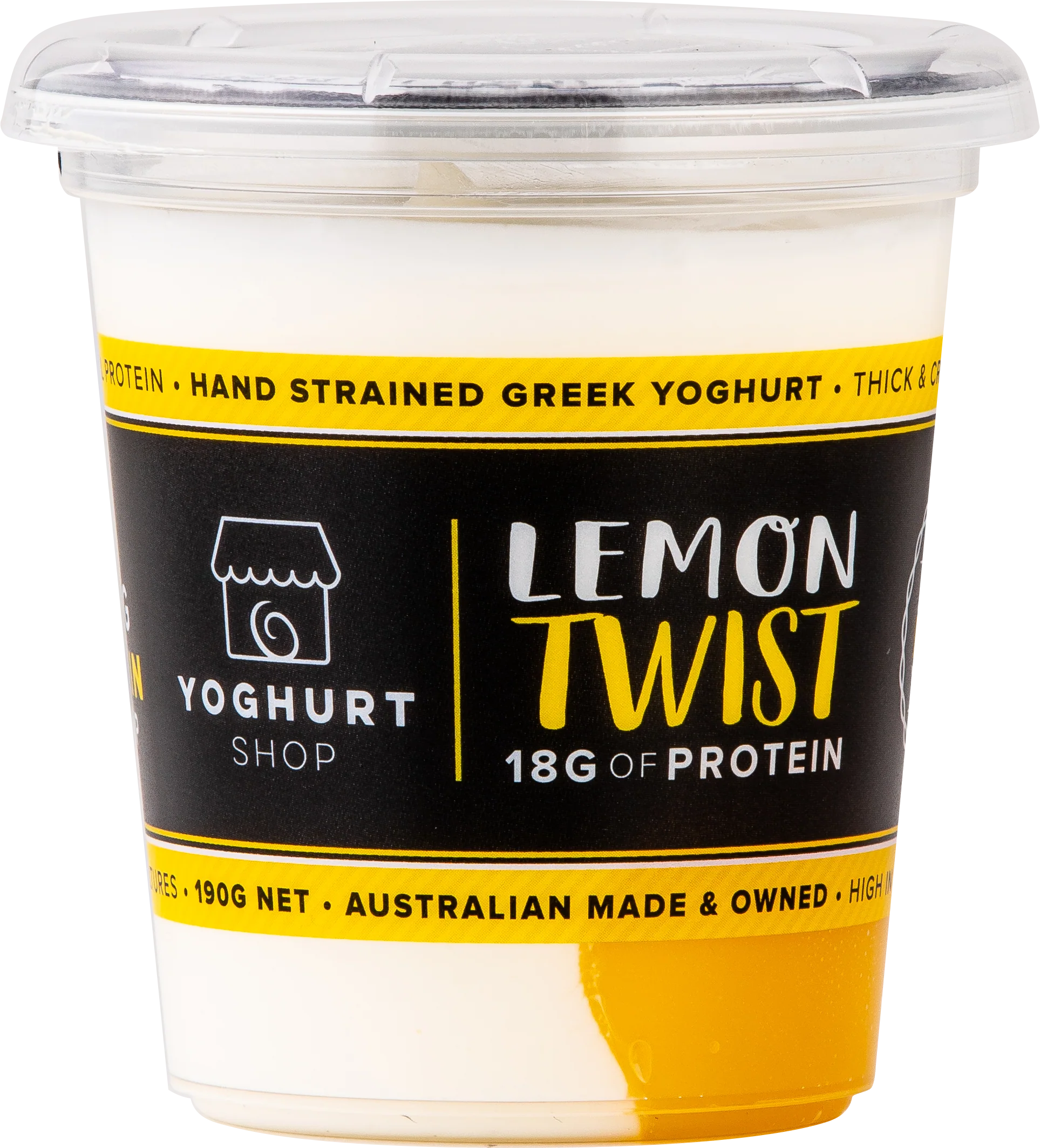 The Yoghurt Shop Lemon Twist 190g