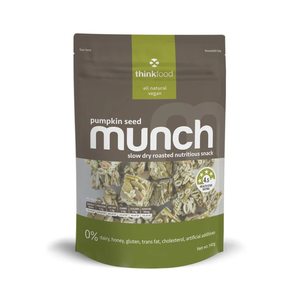 Thinkfood Munch Pumpkin Seed 120g