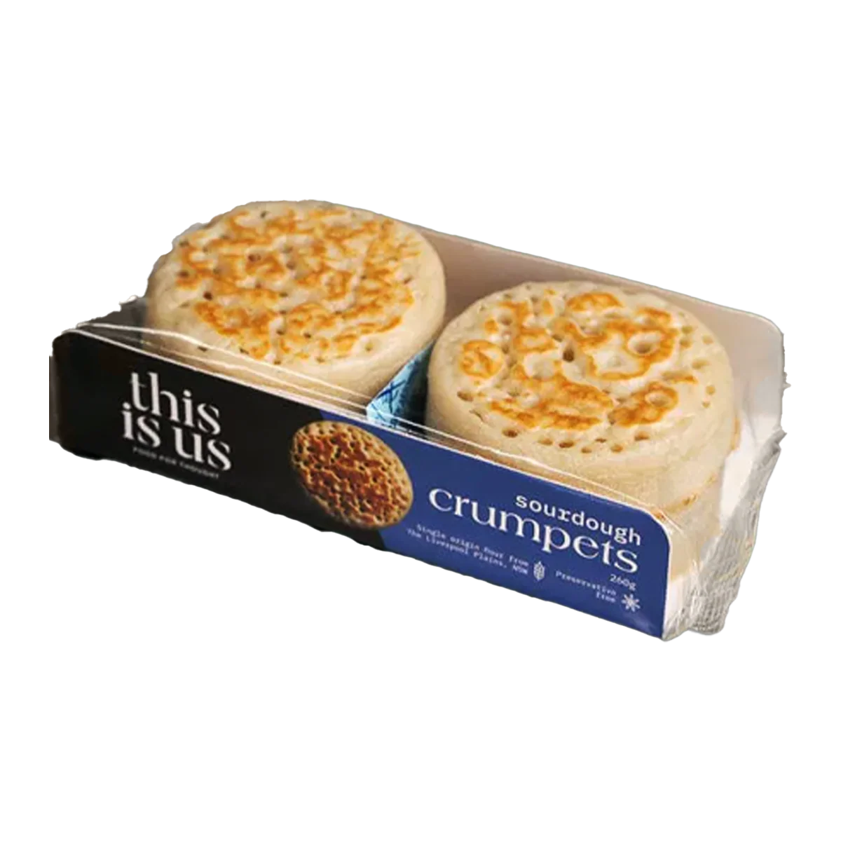This is Us Sourdough Crumpets x4 260g