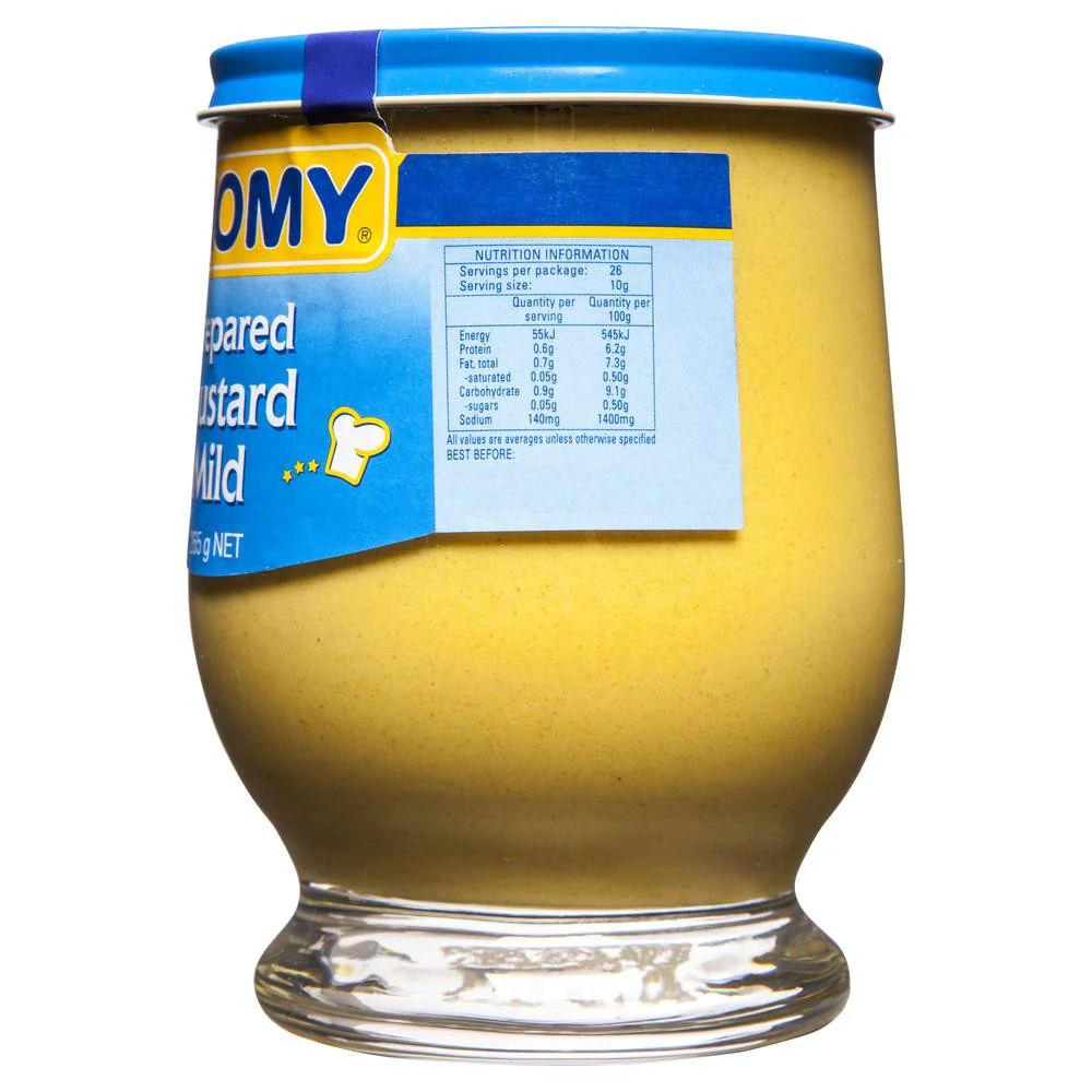 Thomy Prepared Mustard Mild 265g - Image 2