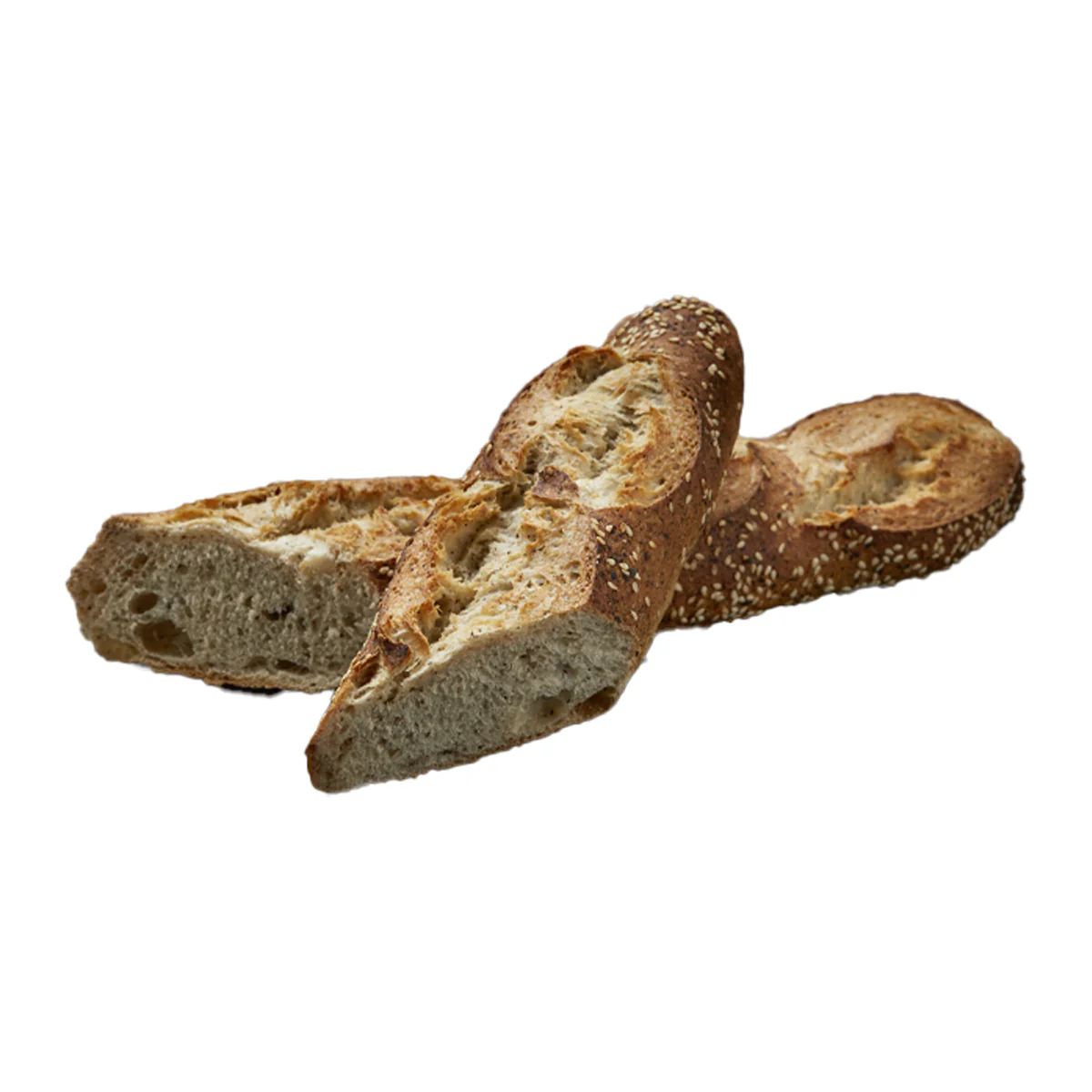 Three Mills Bakery Salt & Pepper Baguette 400g - Image 2