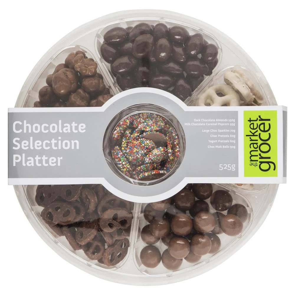 The Market Grocer - Chocolate Selection Platter (525g)