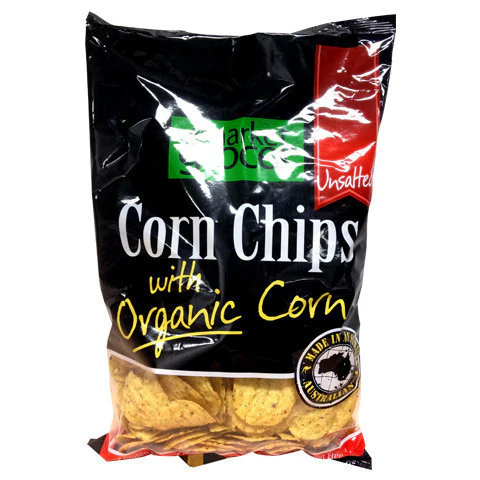 Market Grocer Organic Corn Chips Unsalted 500g