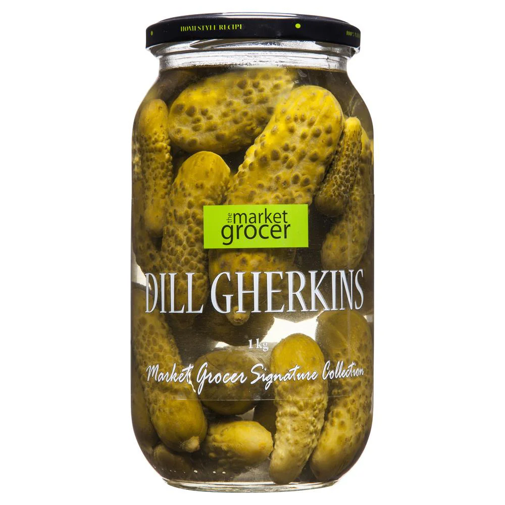The Market Grocer Dill Gherkins 1kg