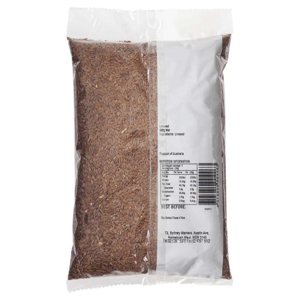 The Market Grocer Linseed 500g - Image 2