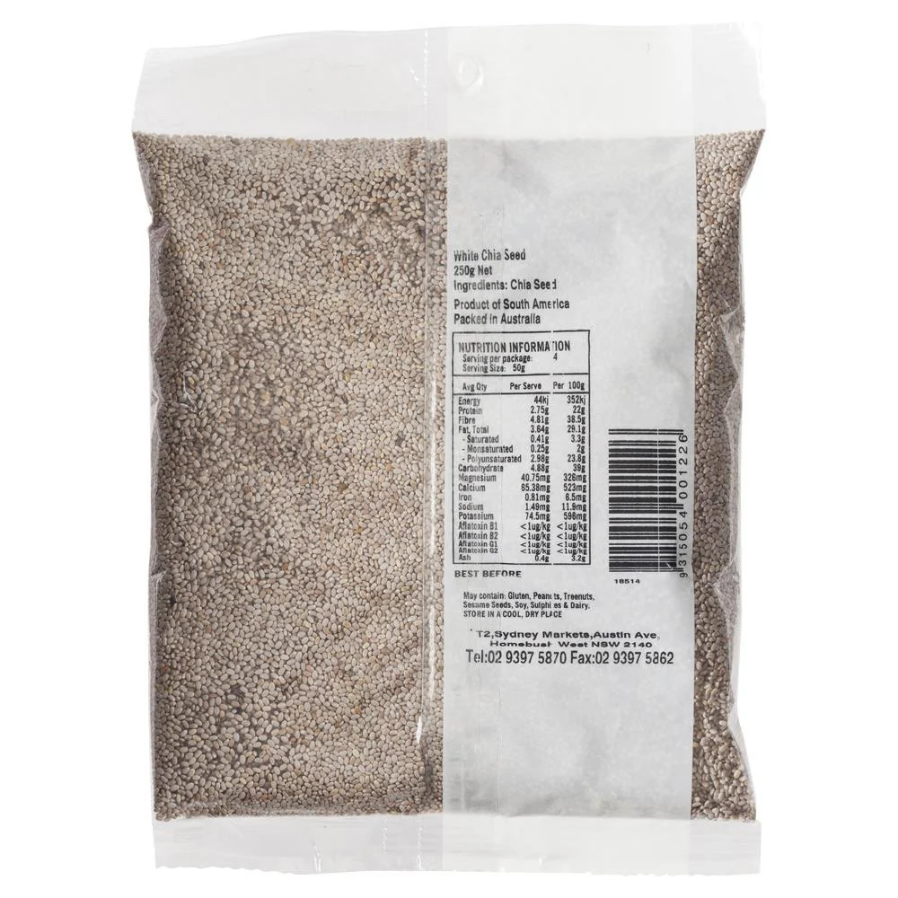 The Market Grocer White Chia Seed 250g - Image 2