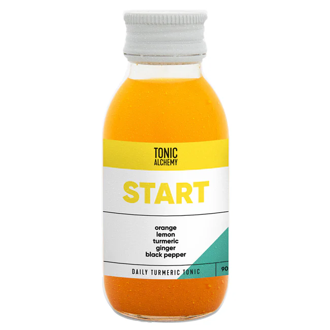Tonic Alchemy Start Daily Turmeric Tonic with Orange, Lemon, Turmeric, Ginger and Black Pepper 90ml