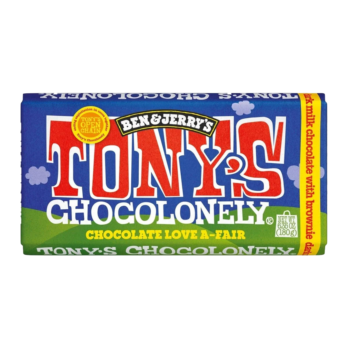 Tony's Chocolonely Dark Milk Brownie 180g