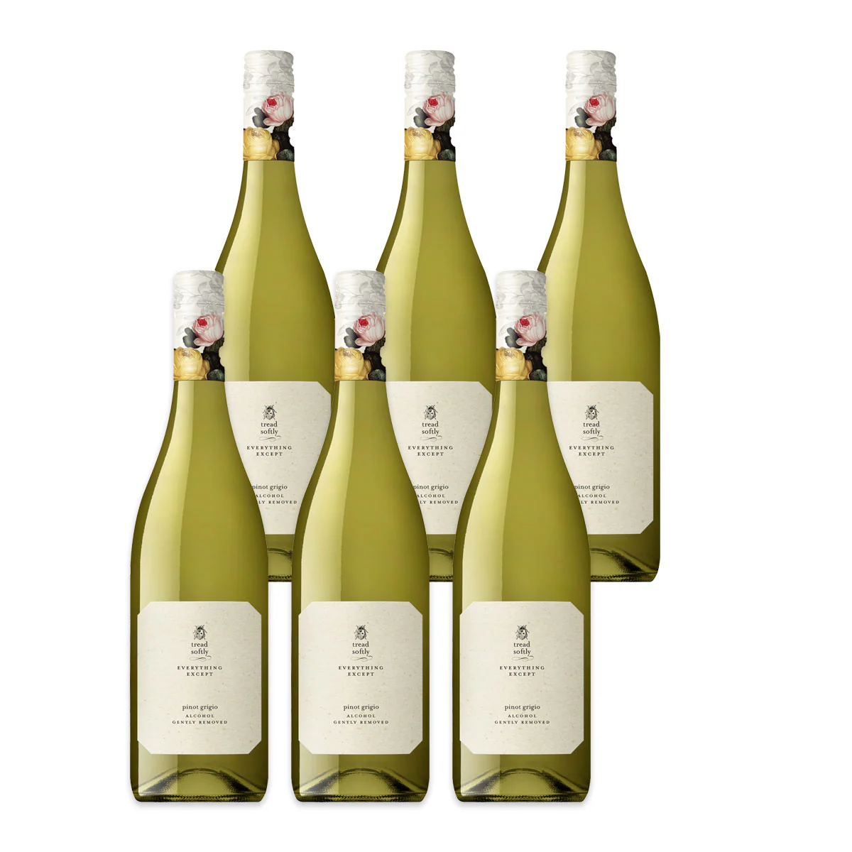 Tread Softly Everything Except Pinot Grigio Zero Alcohol Case 6 x 750ml