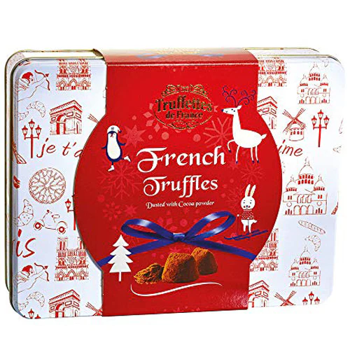 Truffettes De France Dusted with Cocoa Powder Tin 500g