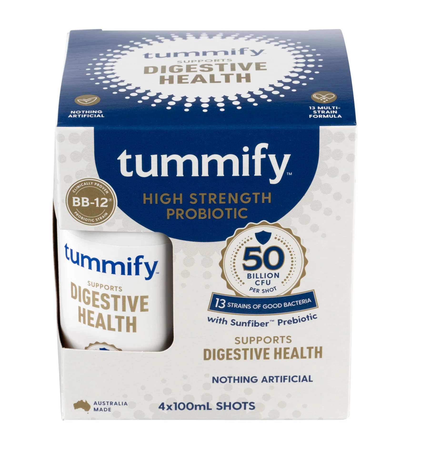Tummify Original High Strength Probiotic Shot 4 x 100ml - Image 3