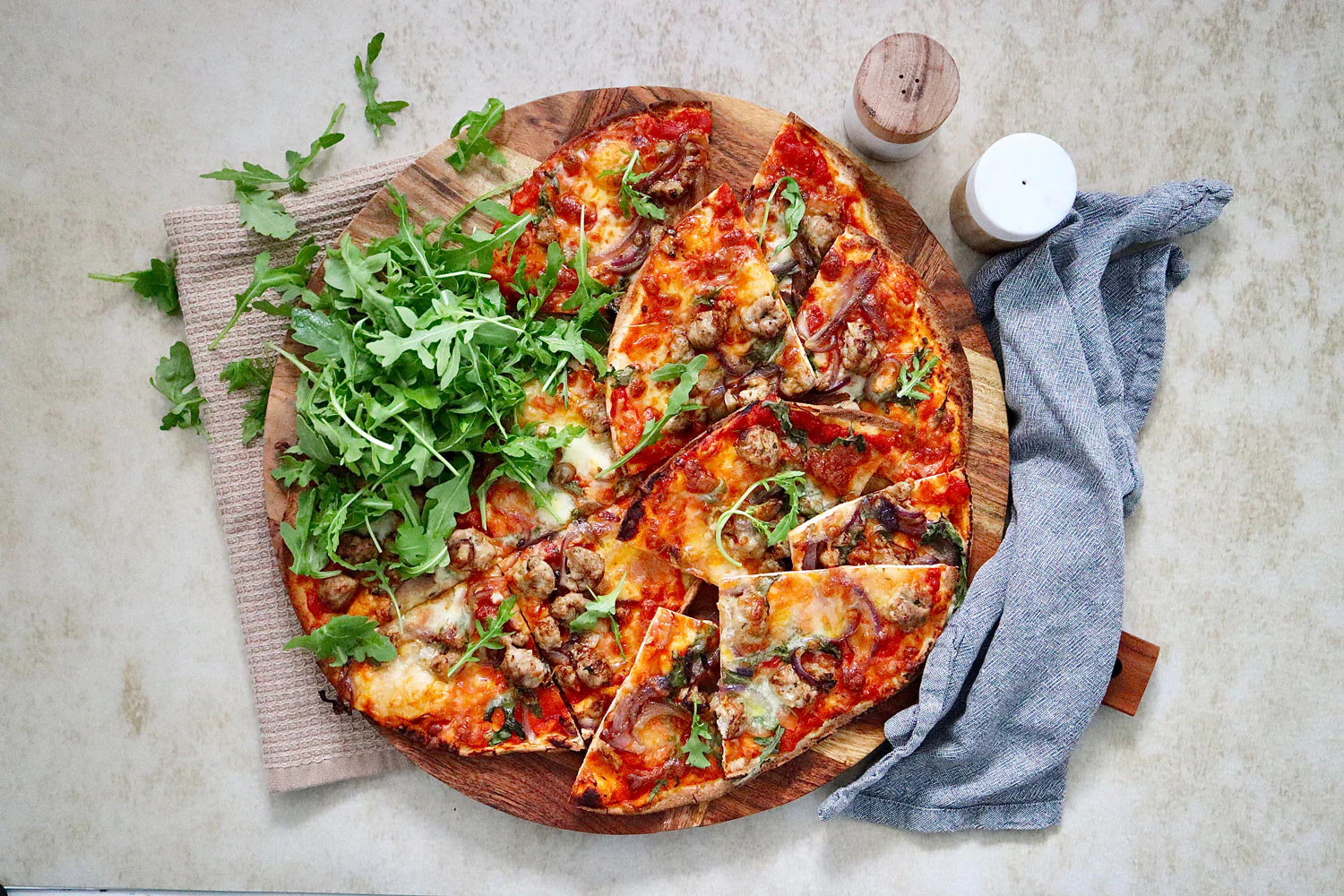 Tuscan Pork Sausage Pizza - Image 2