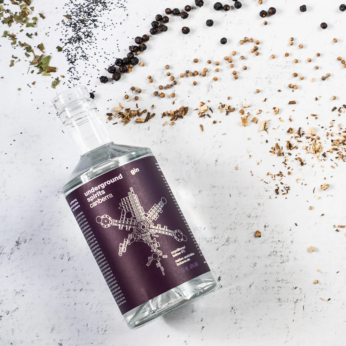 Underground Spirits Signature Gin 700ml - Image 3