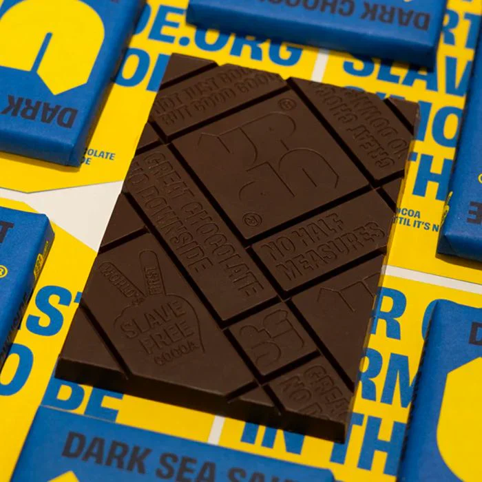 Up Up Dark Chocolate Bar Sea Salt 120g - Image 2