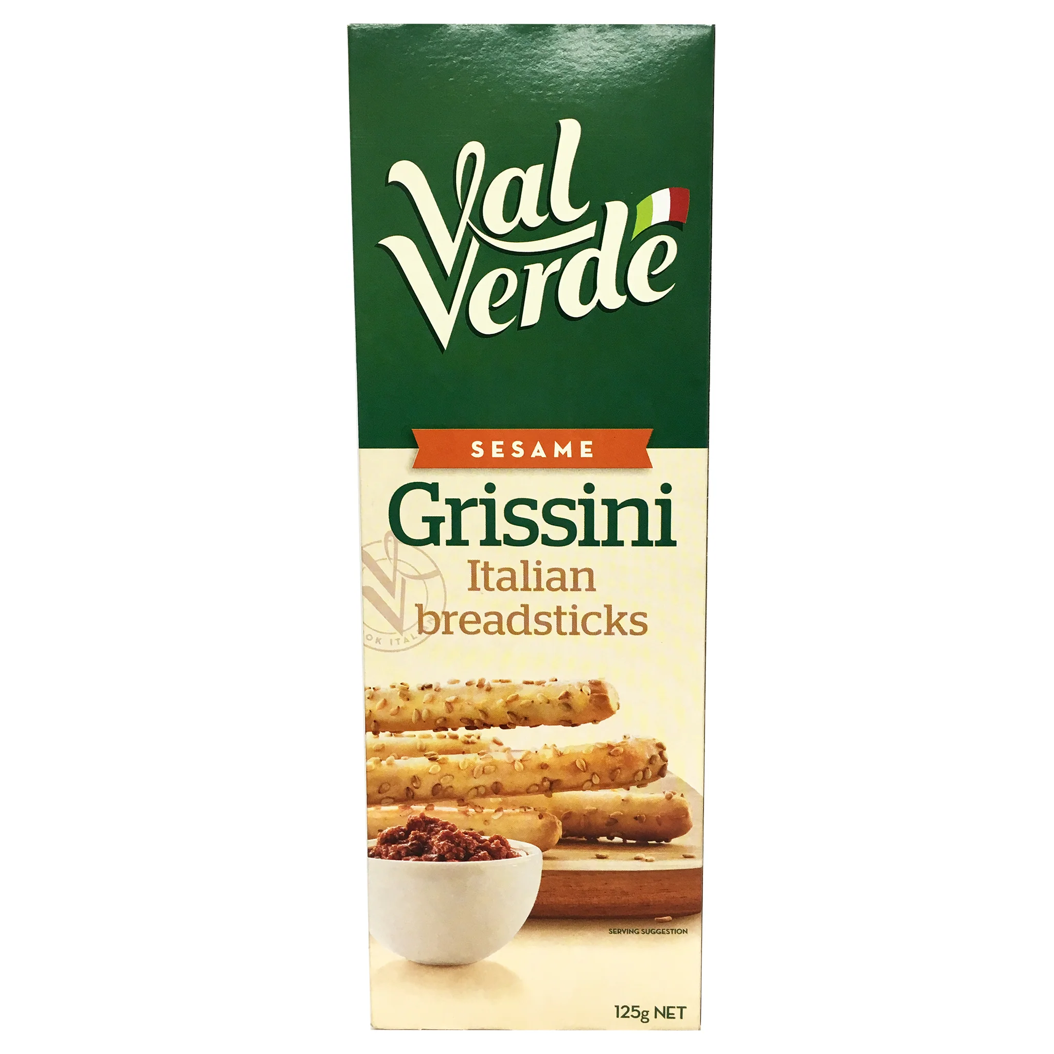 Val Verde Sesame Grissini 125g - Image 3