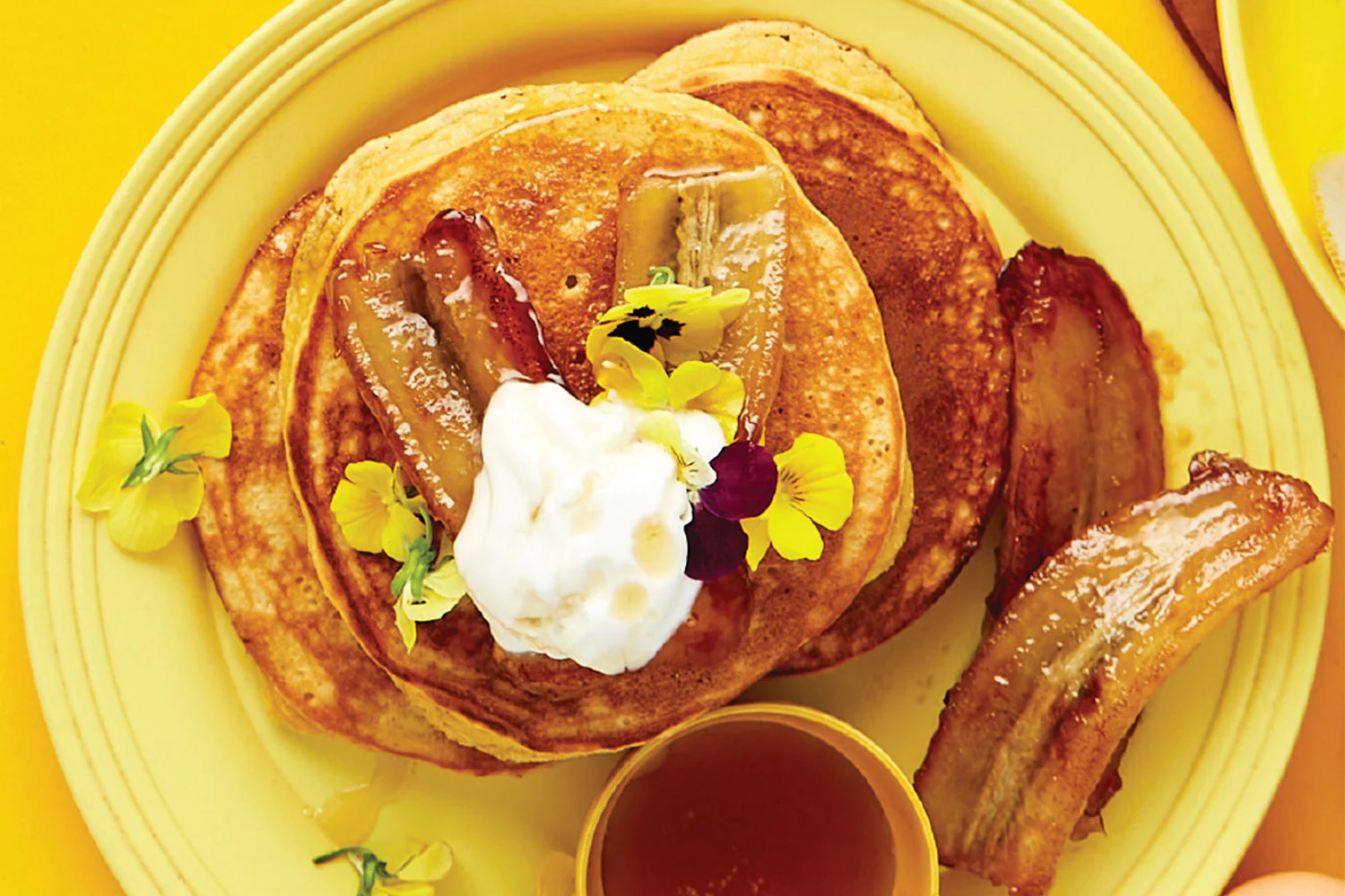 Vanilla Yoghurt & Banana Pancakes - Image 2
