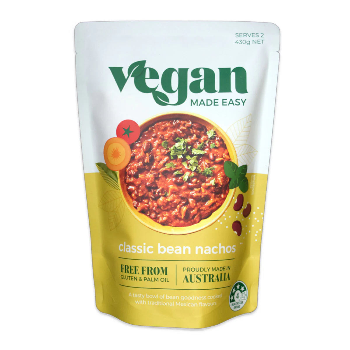 Vegan Made Easy Classic Bean Nachos 430g