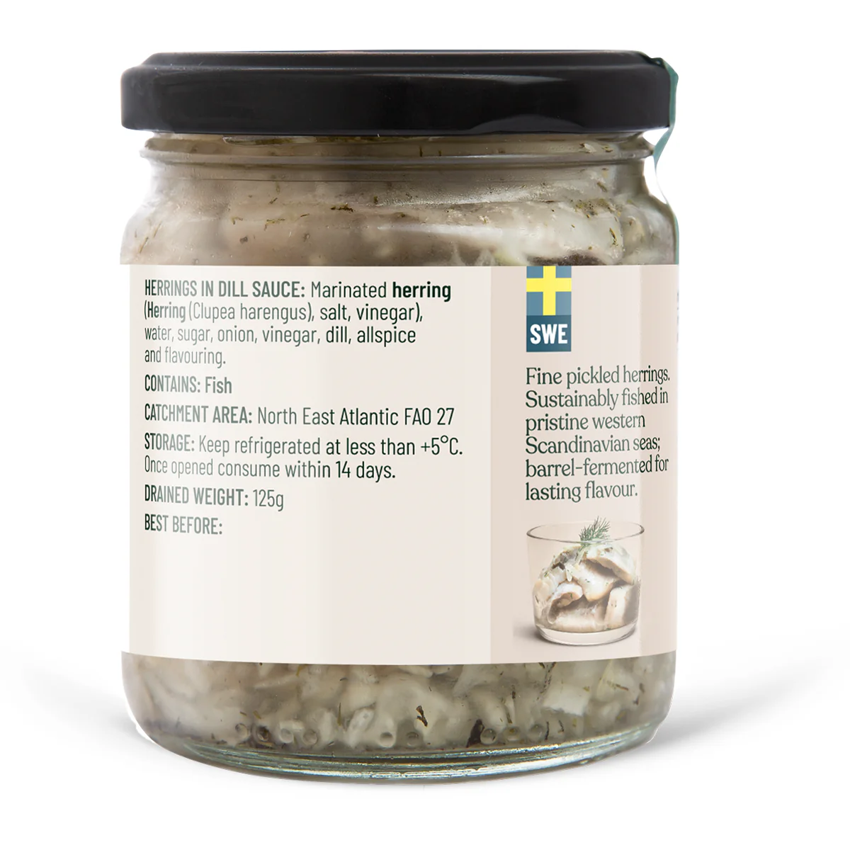 Viking Platter Dill Herrings 250g - Image 2