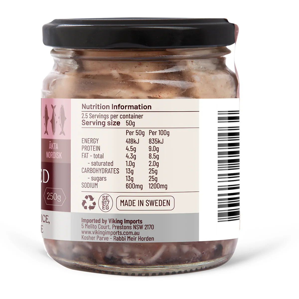 Viking Platter Pickled Herrings 250g - Image 3