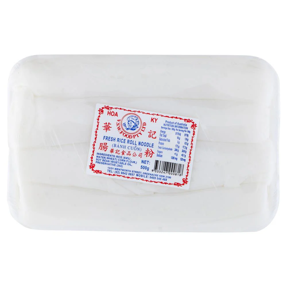 VSW Food Fresh Rice Roll Noodles 500g