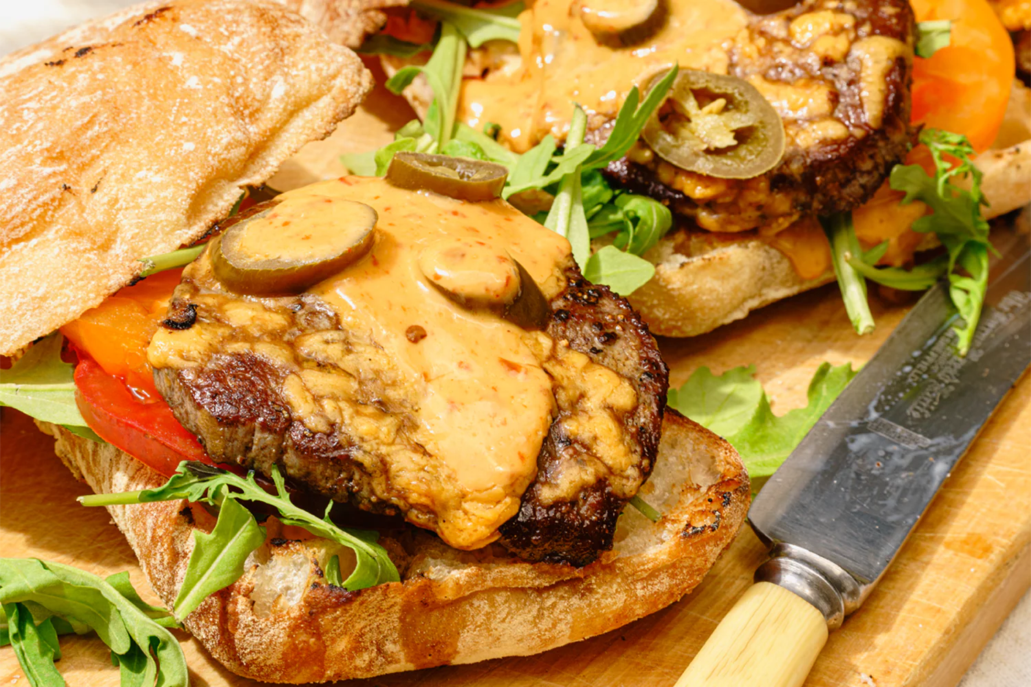 Wagyu Sizzle Steak Sandwich - Image 2