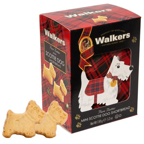Walkers Mini Scottie Dog Shortbread 150g - Image 2
