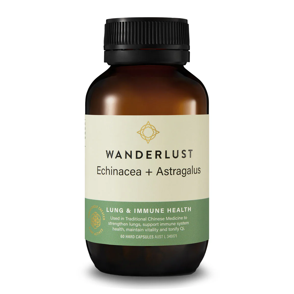 Wanderlust Echinacea and Astragalus 60 Capsules