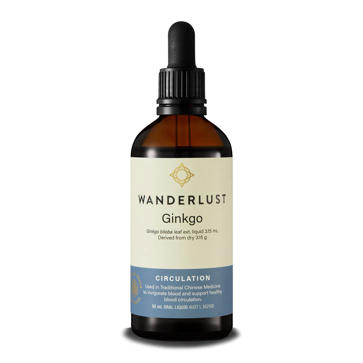 Wanderlust Ginkgo Drops 90ml
