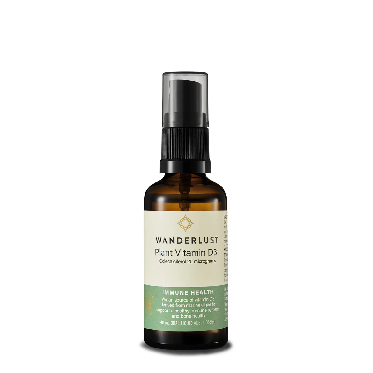 Wanderlust Plant Vitamin D3 Spray 40ml