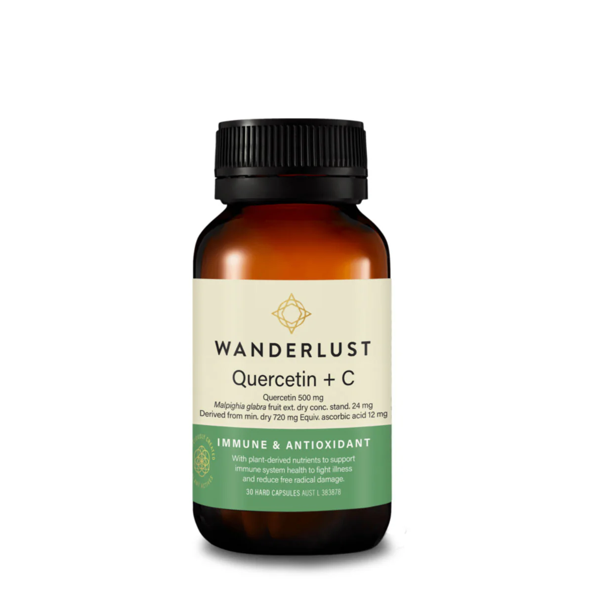 Wanderlust Quercetin plus C 30 Capsules