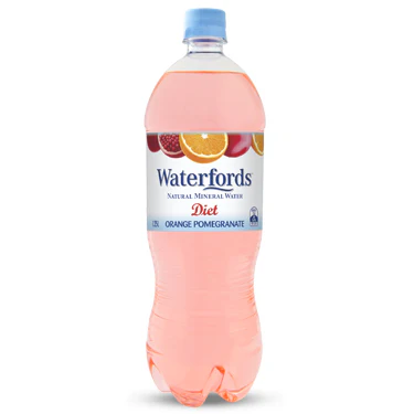 Waterfords - Natural Mineral Water - DIET Orange Pomegranate (1.25L)