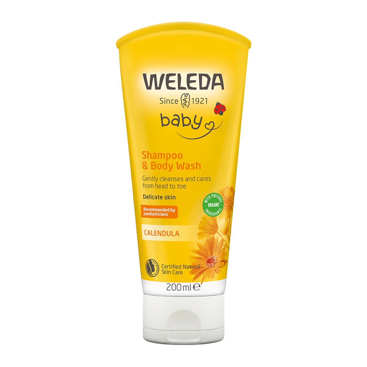 Weleda Shampoo and Body Wash 200ml