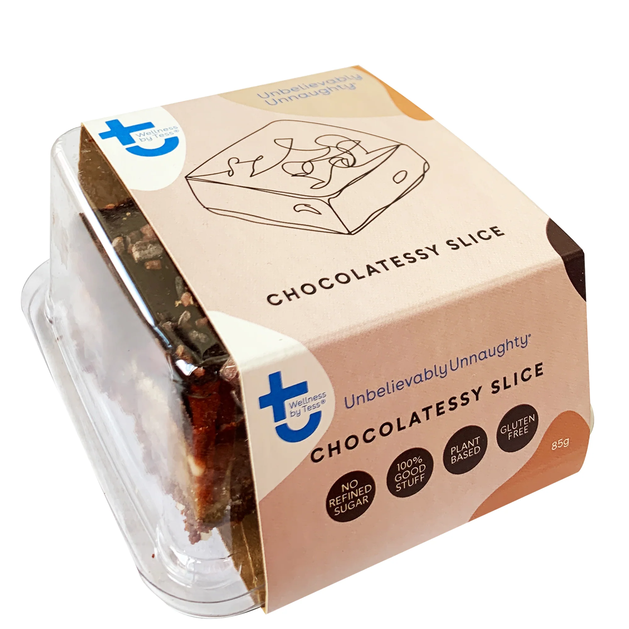 Wellness by Tess Chocolatessy Slice 85g