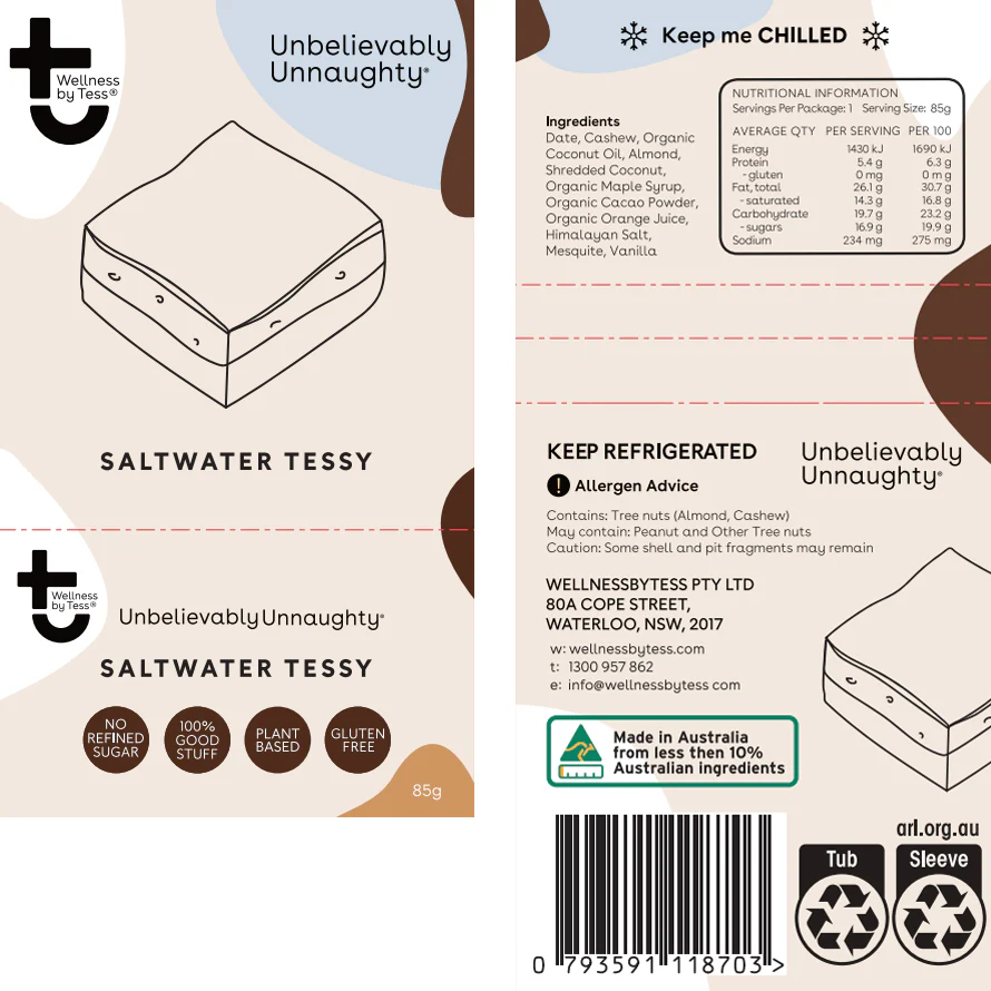 Wellness by Tess Saltwater Tessy 85g - Image 2