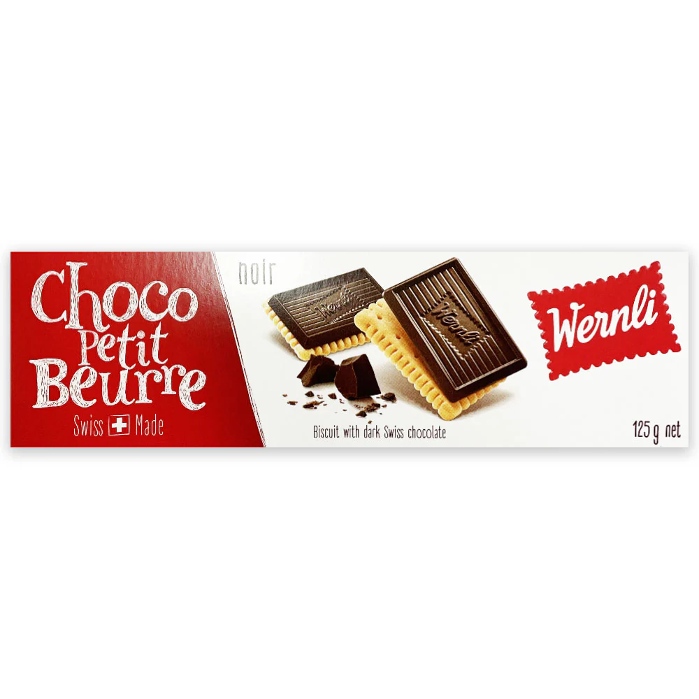 Wernli Biscuit Choco Petit Noir 125g - Image 2