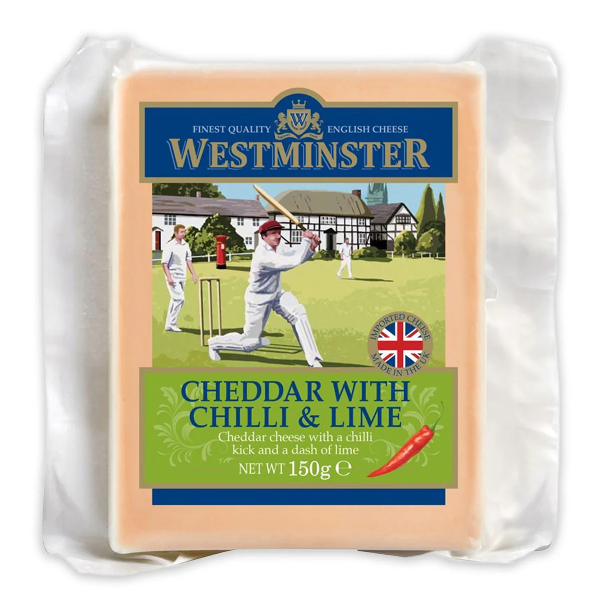 Westminster Chilli and Lime Cheddar Cheese 150g