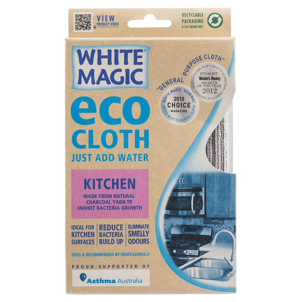 White Magic Kitchen Eco Cloth each