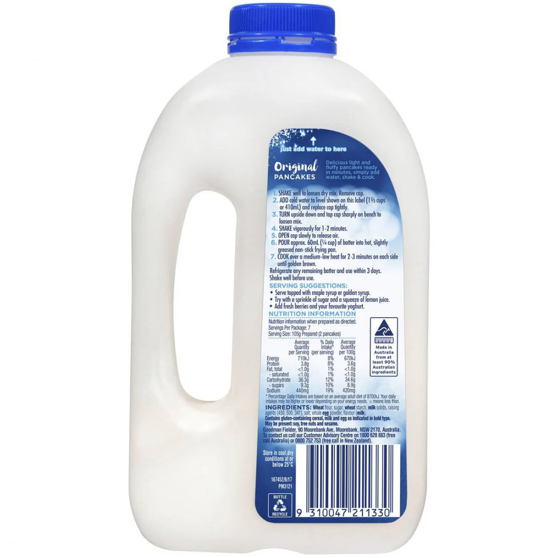 White Wings Pancake Shaker Original 350g - Image 2