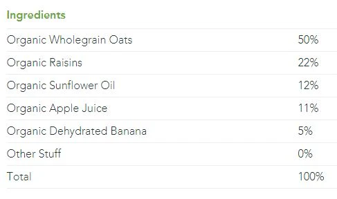 Whole Kids Organic Mini Bites Oat and Banana x4 80g - Image 3