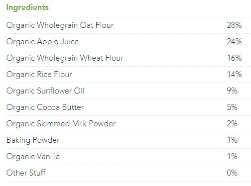 Whole Kids Organic Soft Cereal Biscuits Oatmea 6 Months+ x6 120g - Image 2