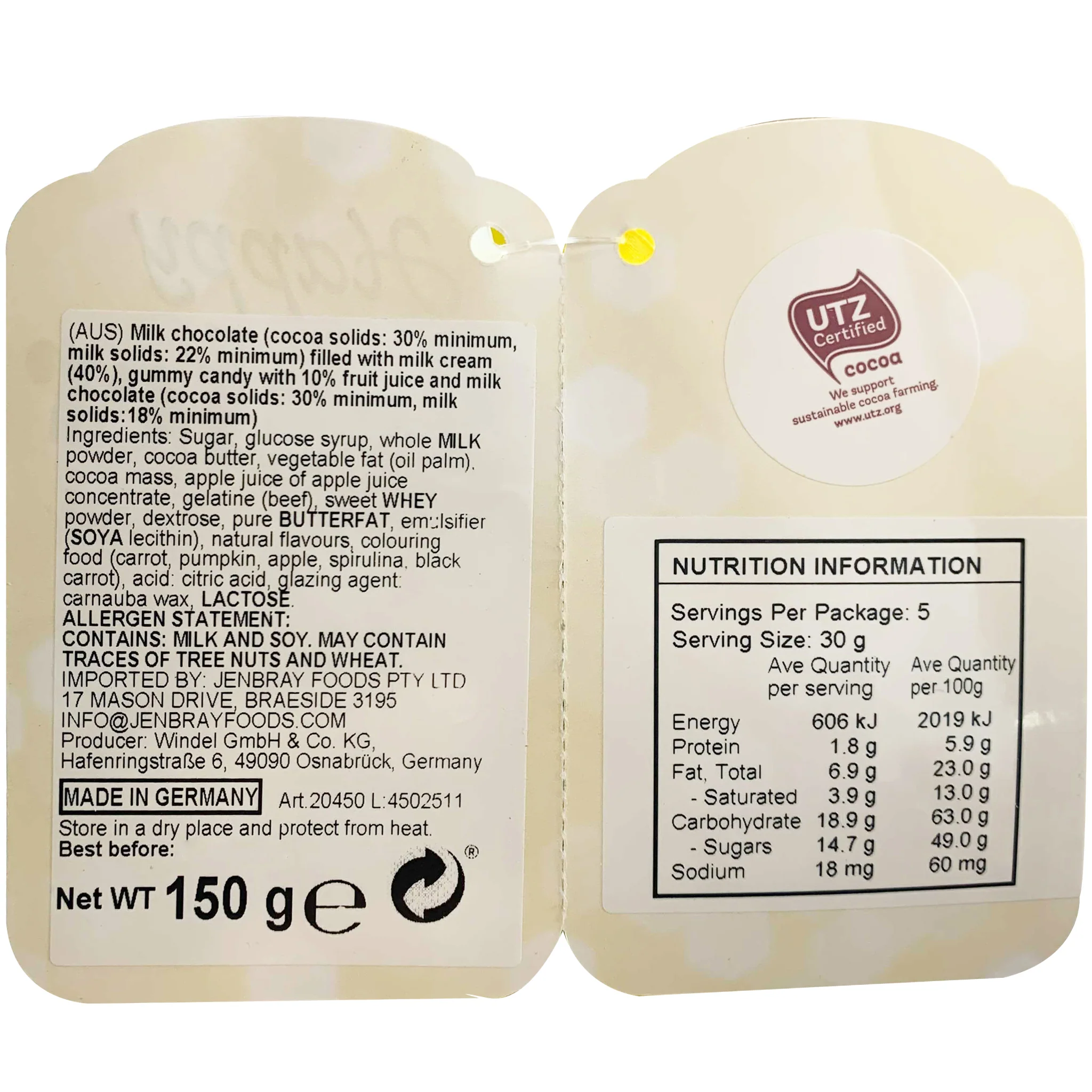 Windel Assorted Chocolates Music Egg Tin 150g - Image 2