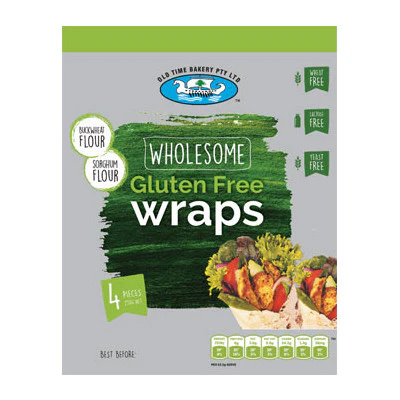 Old Time Bakery Wholesome Gluten Free Wraps 250g - Image 2