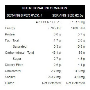 Old Time Bakery Wholesome Gluten Free Wraps 250g - Image 3