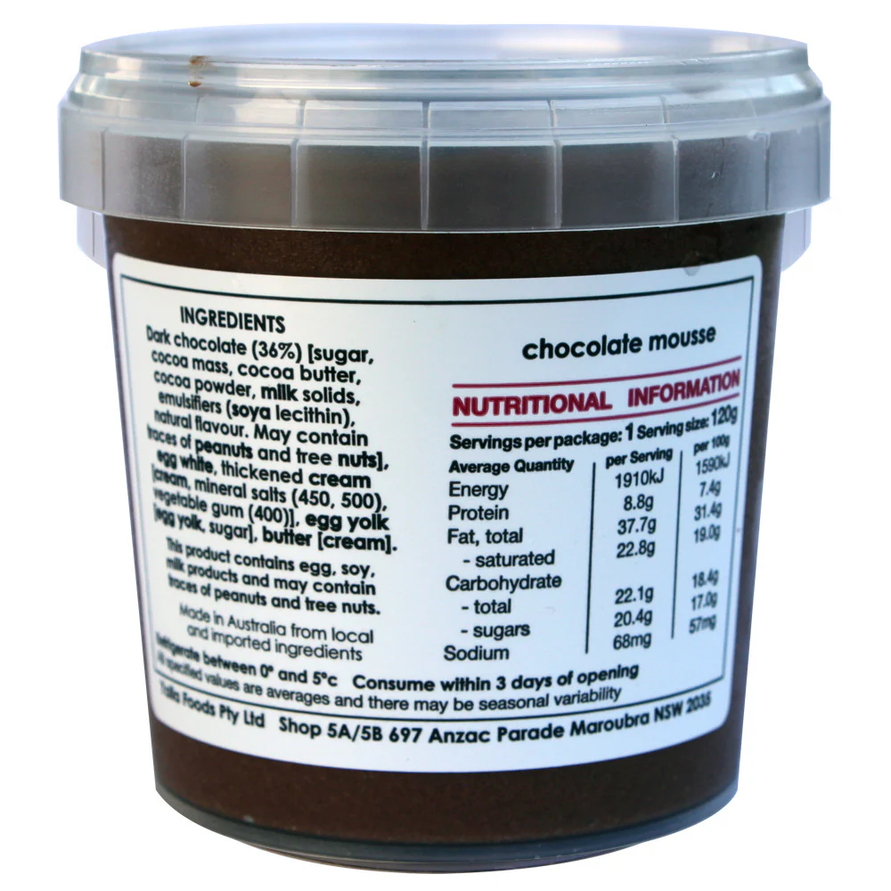 Yalla Chocolate Mousse 120g - Image 2