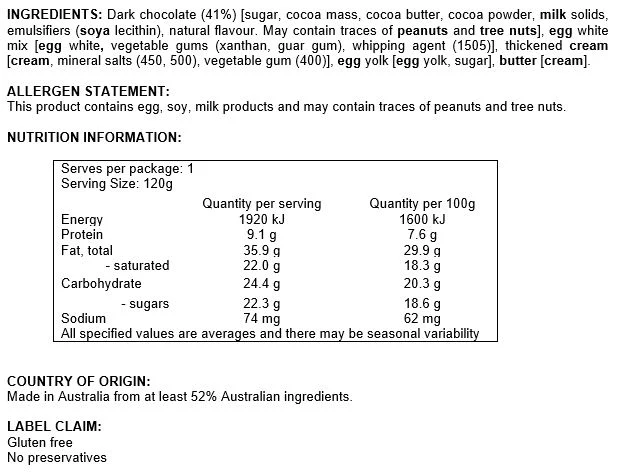 Yalla Chocolate Mousse 120g - Image 3