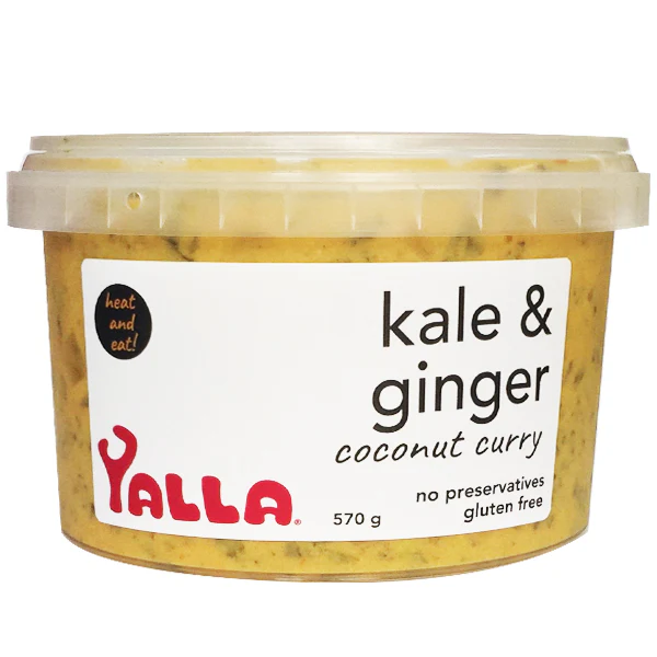 Yalla Kale and Ginger Coconut Curry 570g