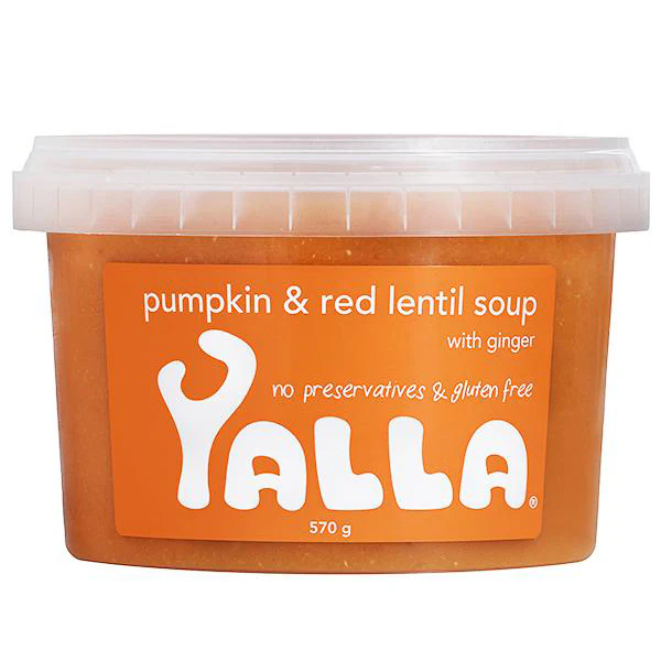 Yalla Soup Pumpkin and Red Lentil with Ginger 570g