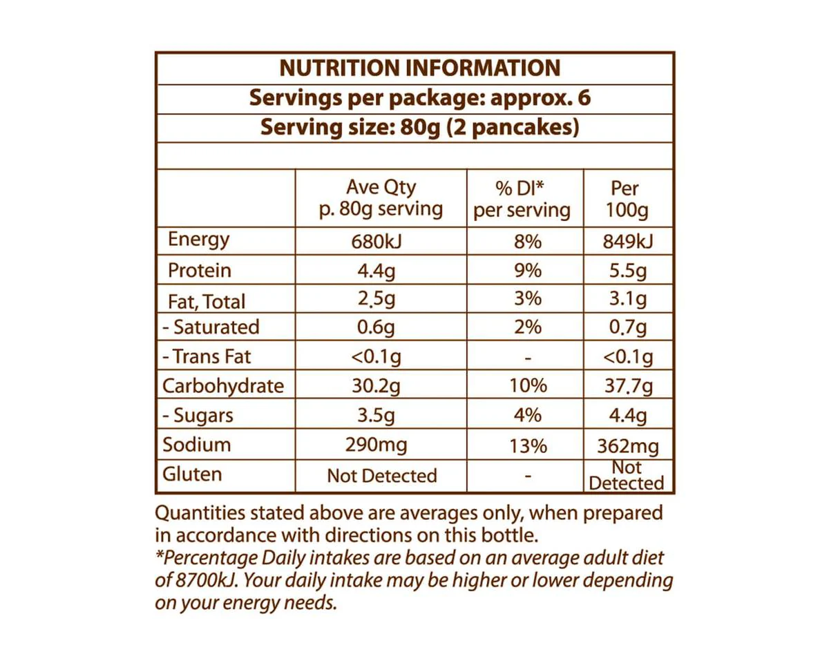 YesYouCan Buckwheat Pancake Mix 280g - Image 3